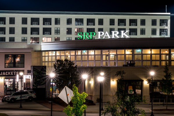 SRP Park at Night   North Augusta 7844  Print